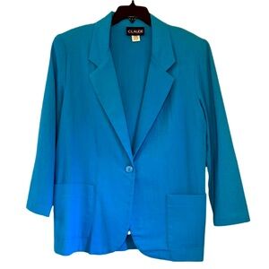 Vintage Women’s Blue Blazer Size 10P